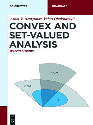 cover image of Convex and Set-Valued Analysis